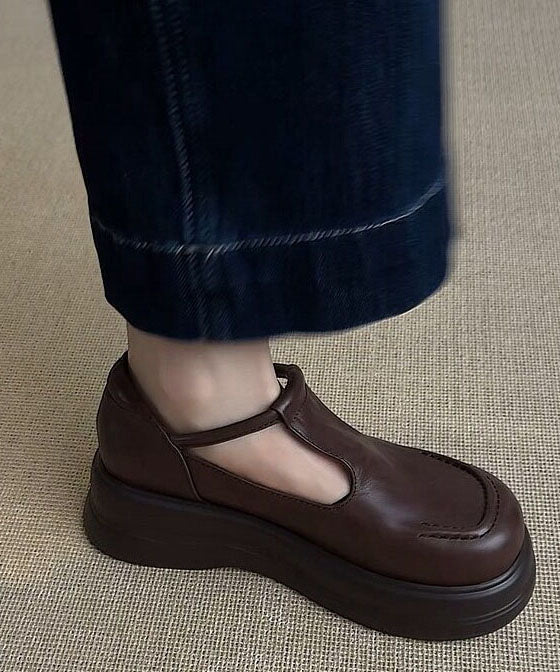 Mocassins Femme à Plateforme avec Boucle Décorative 3