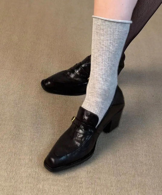 Mocassins Femme à Semelle Épaisse Confortable 1