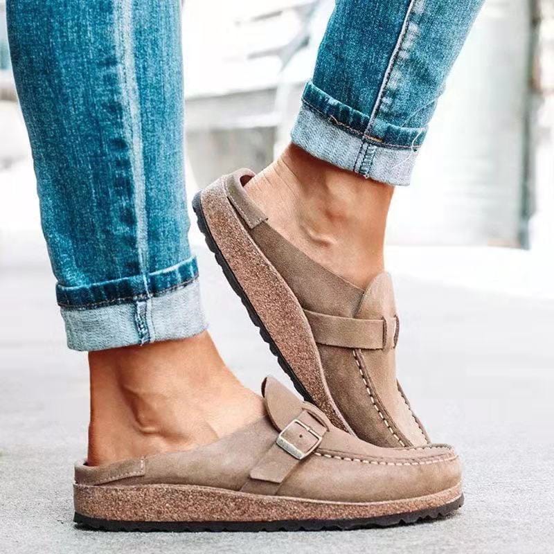 Mocassins Femmes Décontractés à Boucle 5