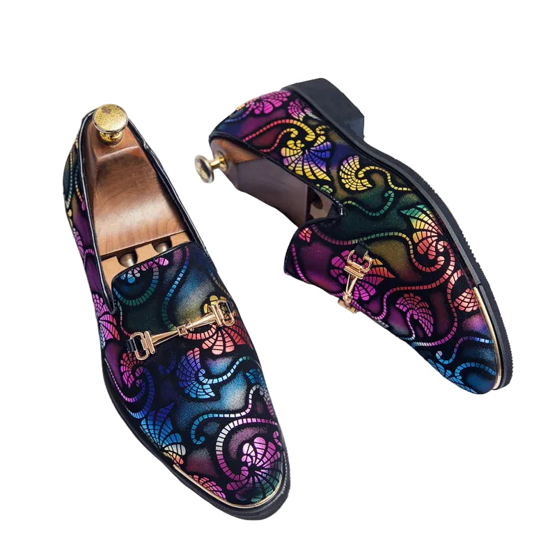 Mocassins Pour Femmes Colorés À Enfiler Style Pratique 0