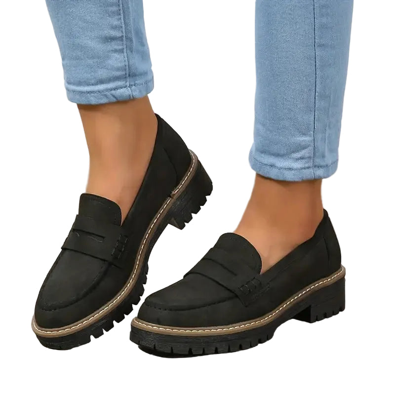 Mocassins à plateforme pour femmes 0