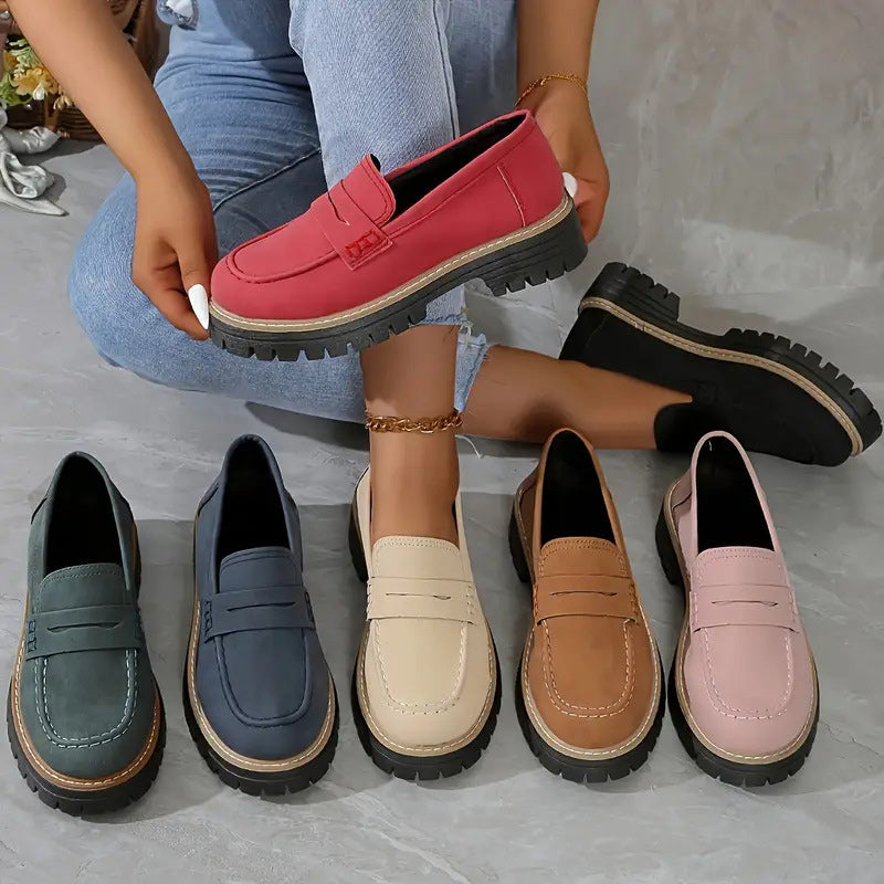 Mocassins à plateforme pour femmes 1