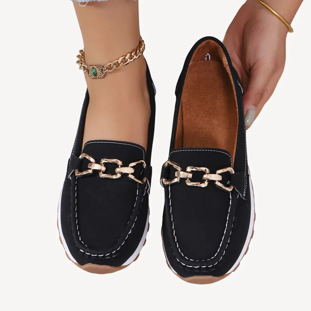Mocassins pour Femmes Chic avec Détail Chaîne 0