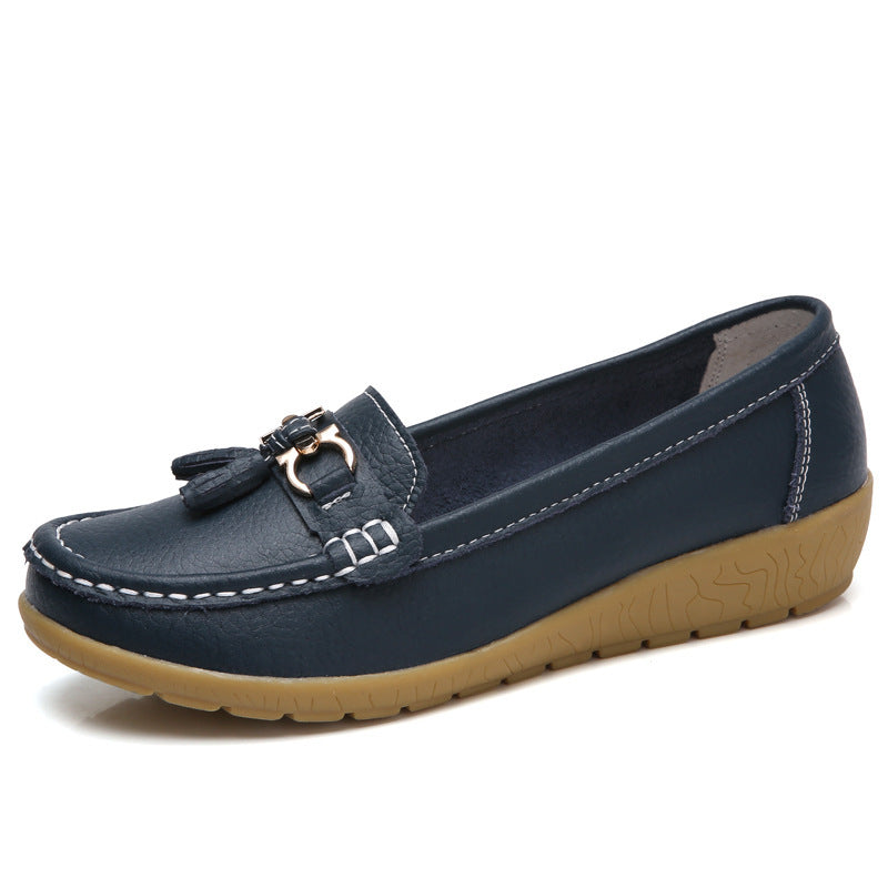 Mocassins pour Femmes à Boucle Ornementale 14
