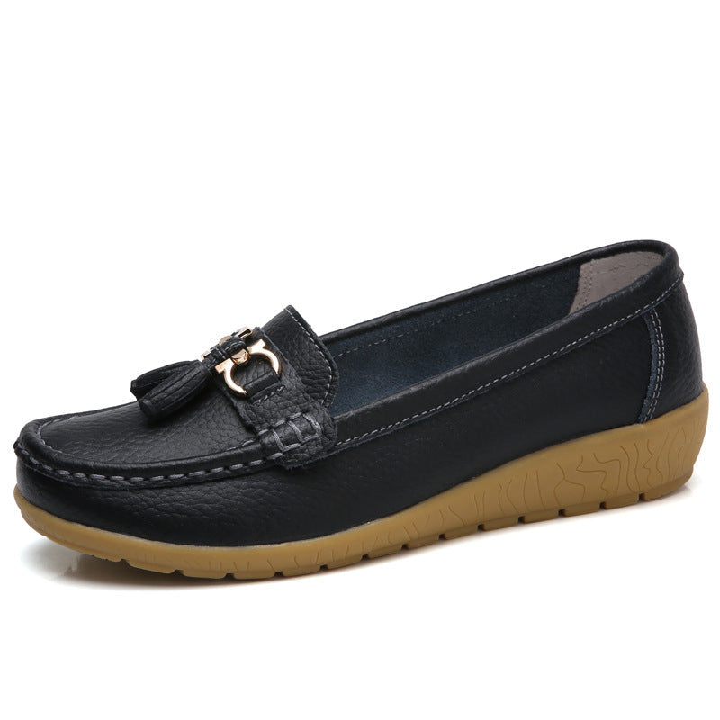 Mocassins pour Femmes à Boucle Ornementale 8