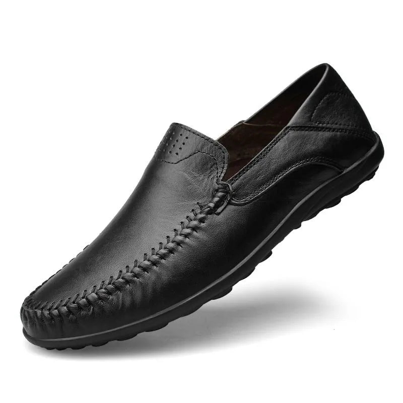Mocassins pour hommes en cuir italien 0