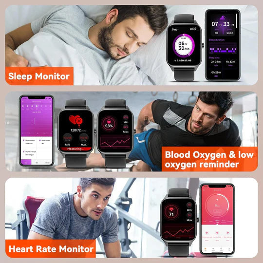 Montre Intelligente Multifonctionnelle pour Suivi de Santé 7