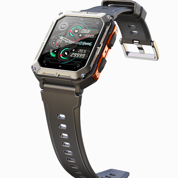 Montre Intelligente Robuste pour Hommes avec Suivi de Condition Physique 3