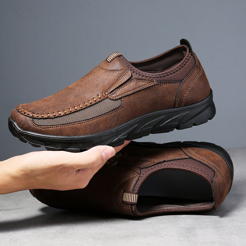 Chaussures pour Hommes Élégantes en Cuir Confortables-6
