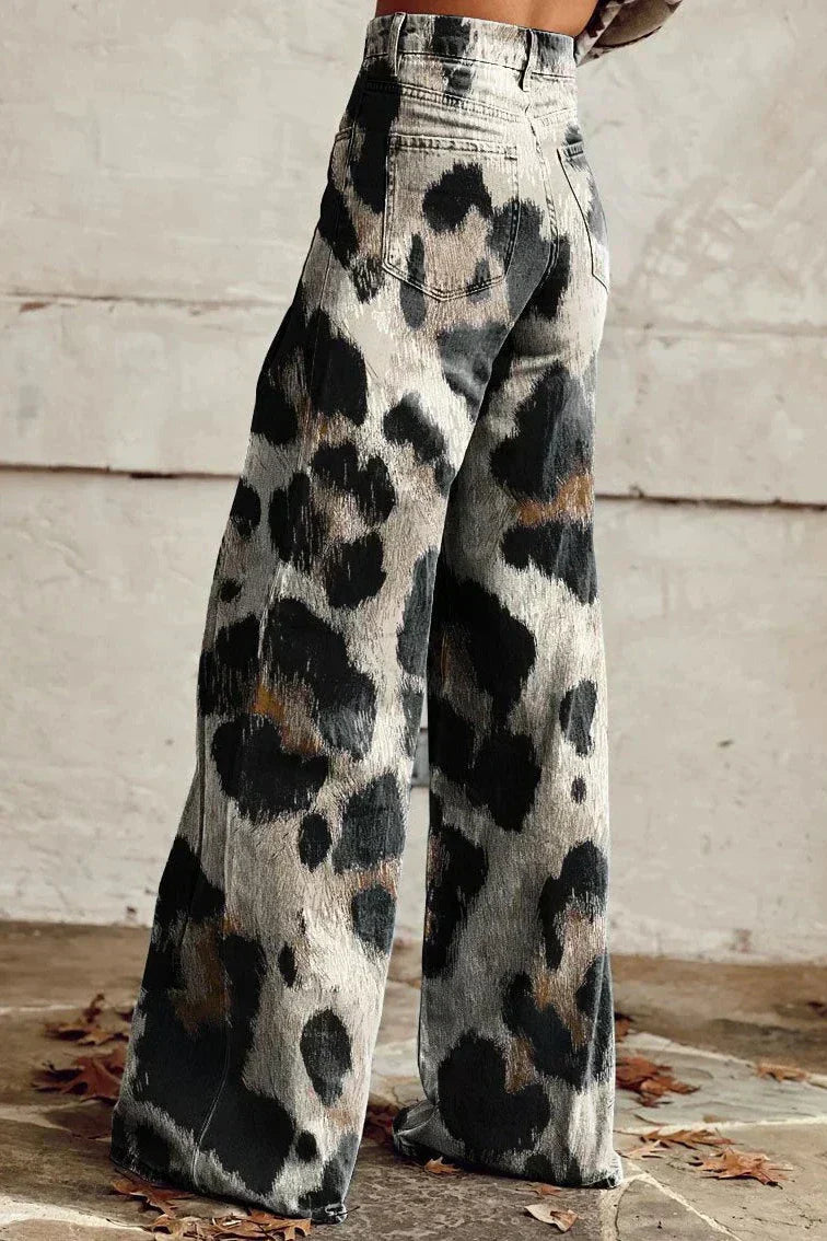 Pantalon Bohème Ample Femme 1