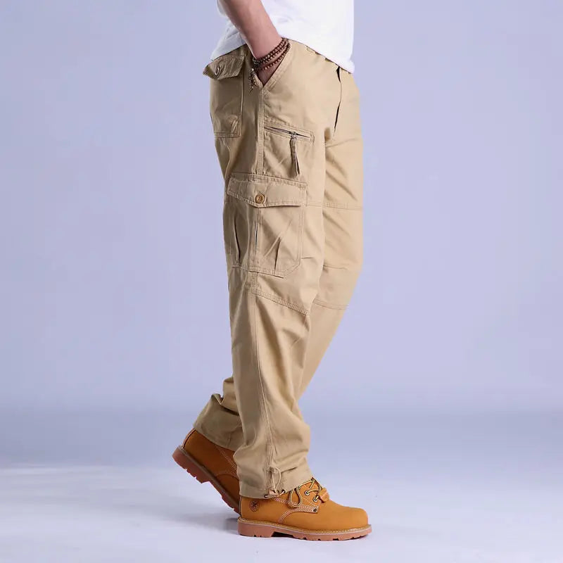 Pantalon Cargo Homme Décontracté avec Poches Pratiques 2