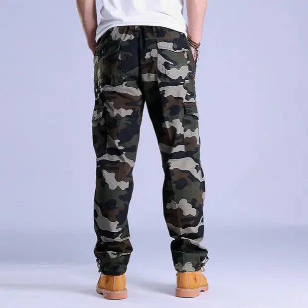 Pantalon Cargo Homme Décontracté avec Poches Pratiques 5