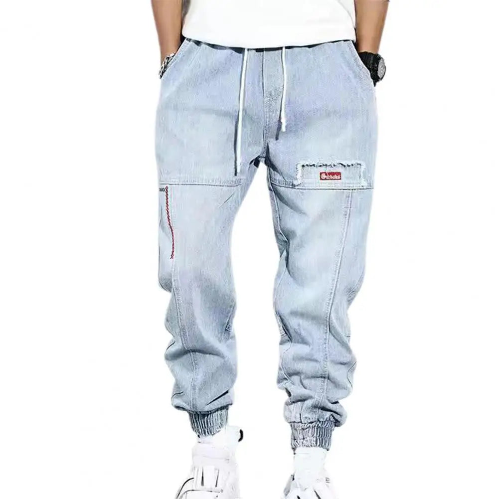 Pantalon Cargo Homme Style Urbain Avec Poches Utilitaires 0