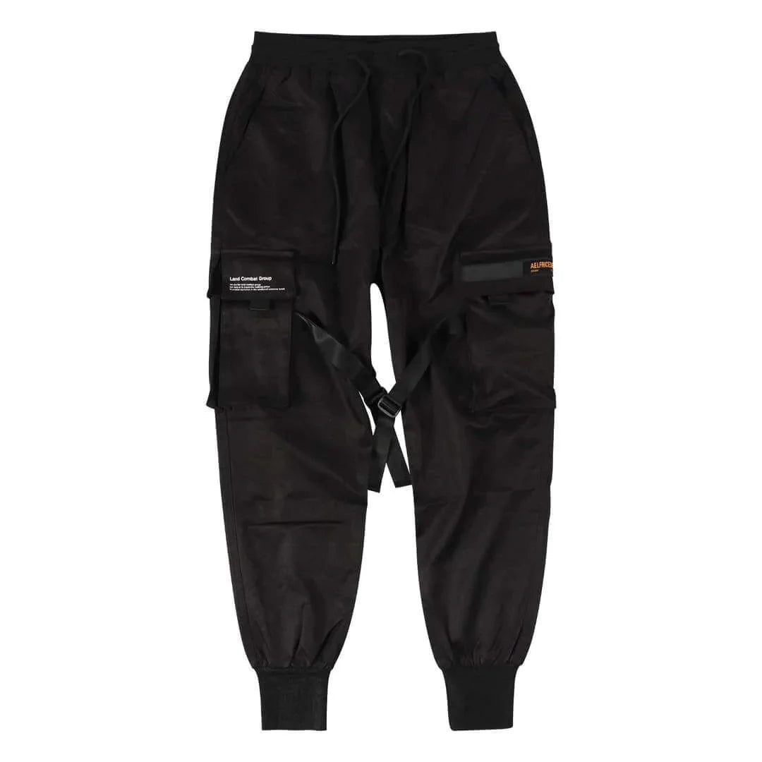 Pantalon Cargo Homme Urbain Avec Poches Fonctionnelles 1