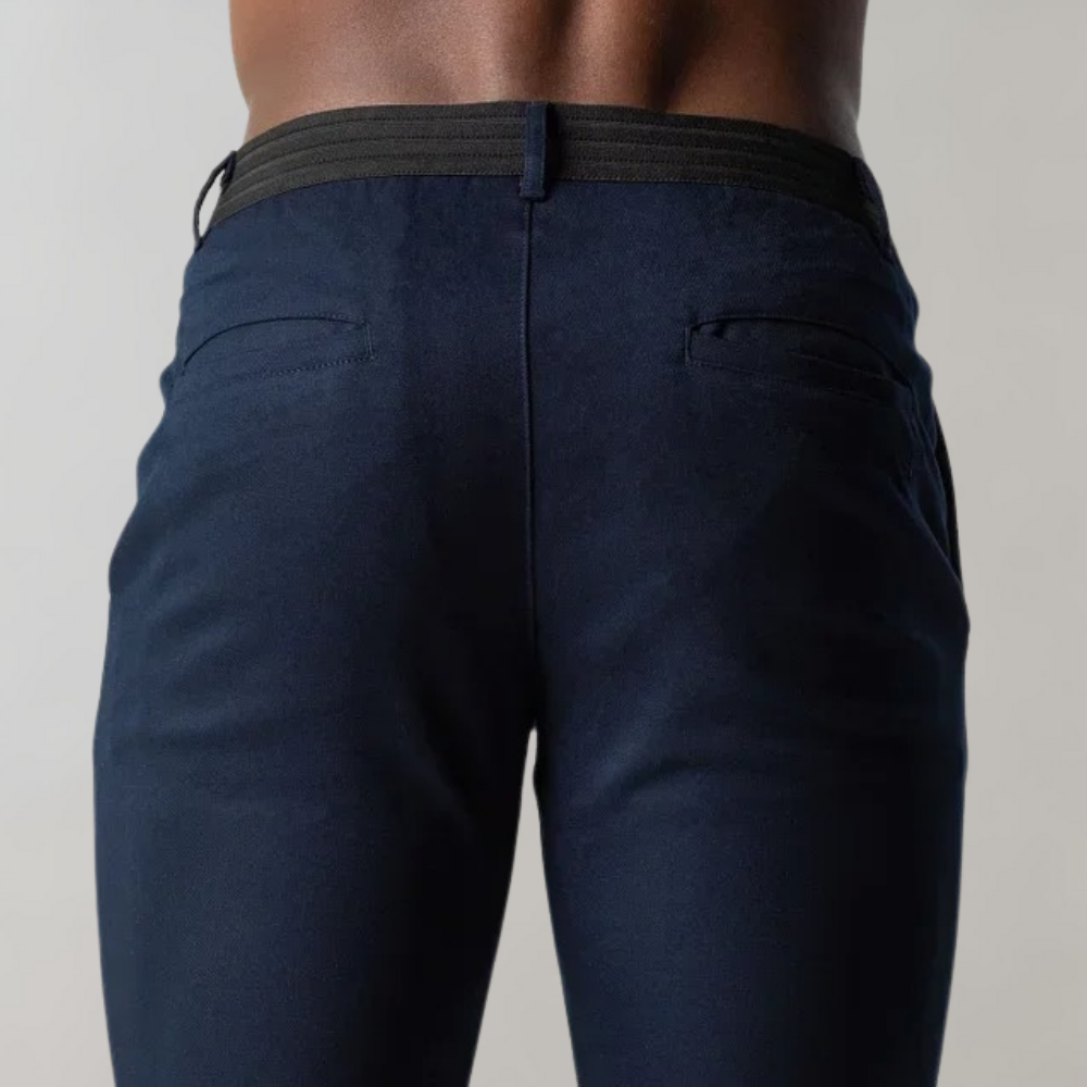 Pantalon Chino Confortable pour Hommes 1
