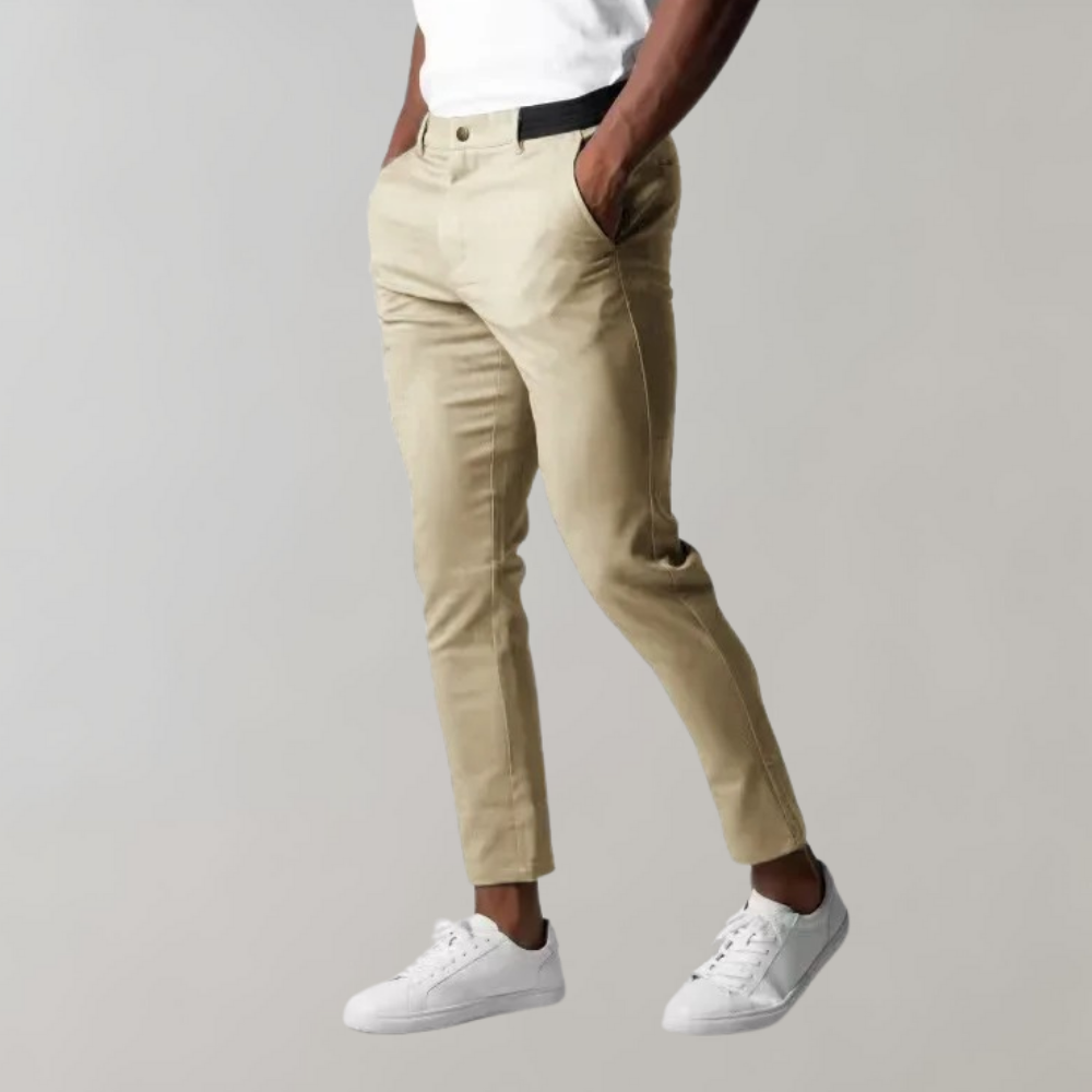 Pantalon Chino Confortable pour Hommes 7