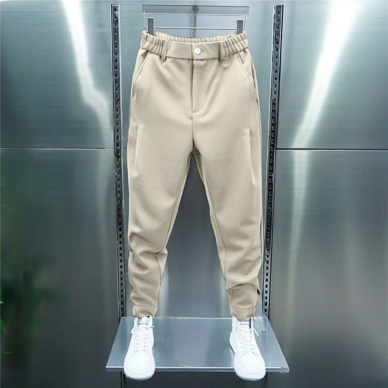 Pantalon Chino Décontracté pour Hommes Style Moderne 2