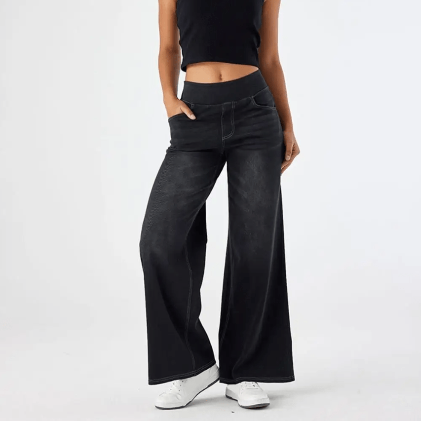 Pantalon Confortable Élastique pour Femme 10