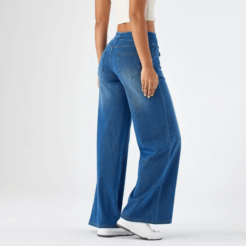 Pantalon Confortable Élastique pour Femme 1