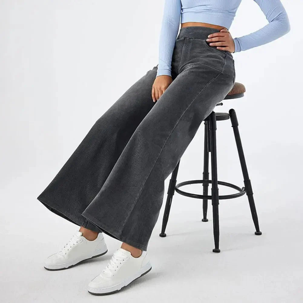 Pantalon Confortable Élastique pour Femme 4