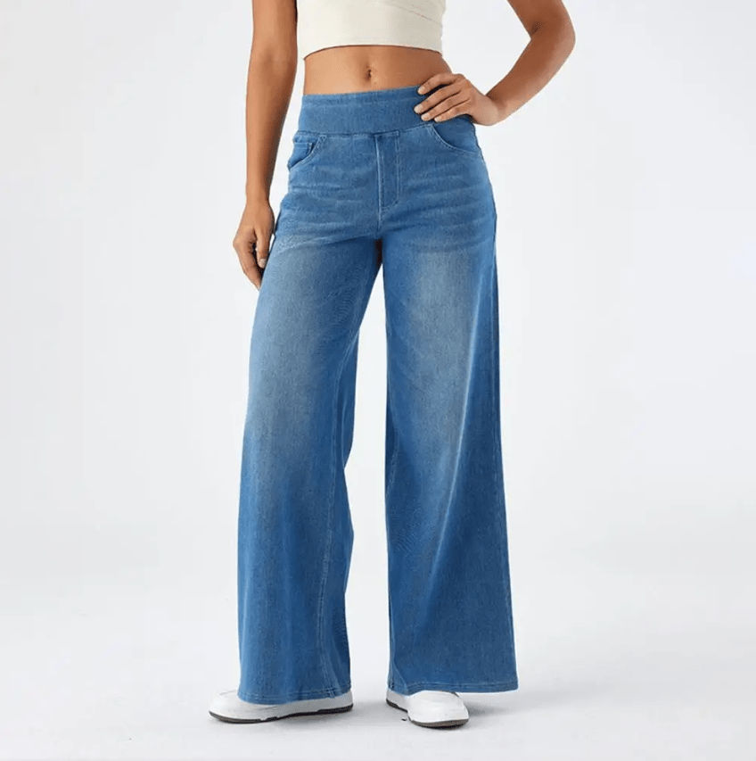 Pantalon Confortable Élastique pour Femme 8