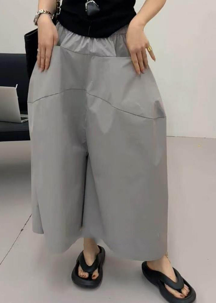 Pantalon Court Ample pour Femme en Patchwork 2