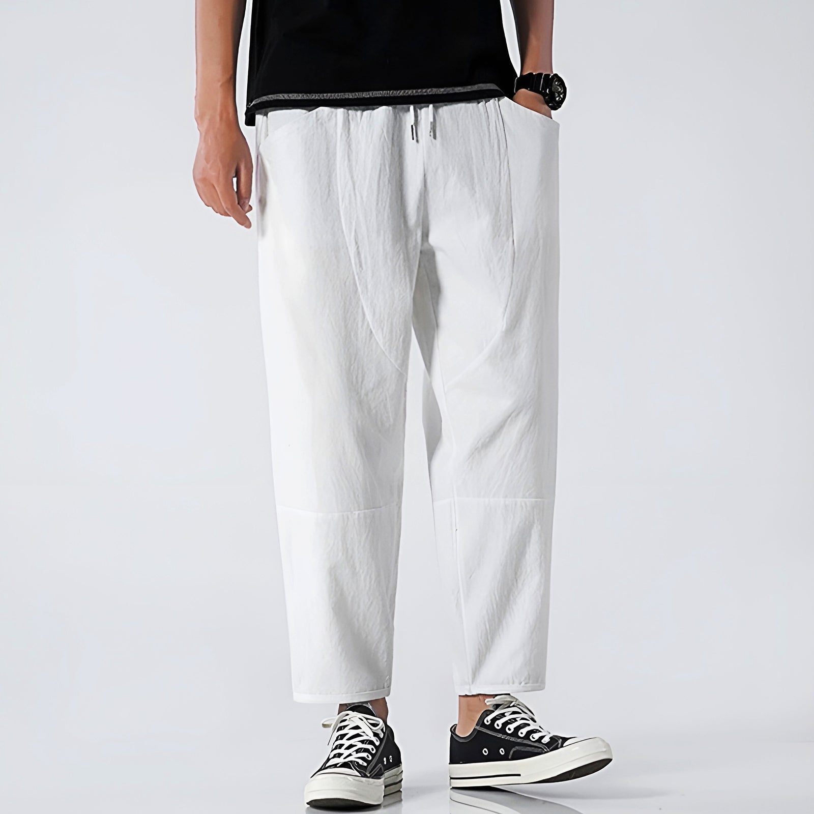 Pantalon Court Décontracté pour Homme 11