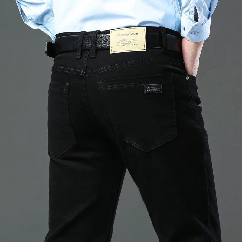 Pantalon Décontracté Homme Coupe Fuselée 7