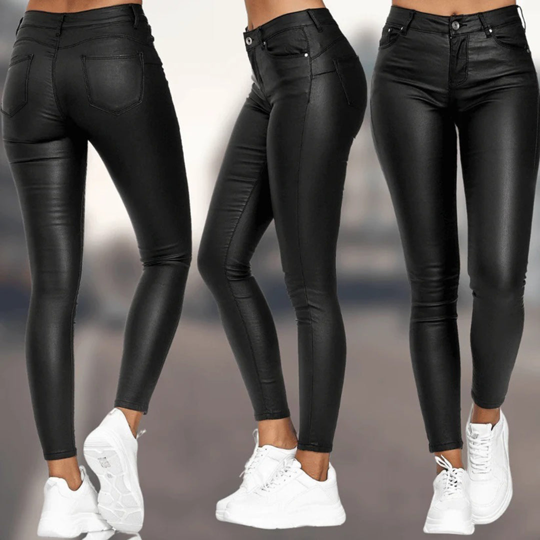 Pantalon Femme Chic Automne Ajusté 1