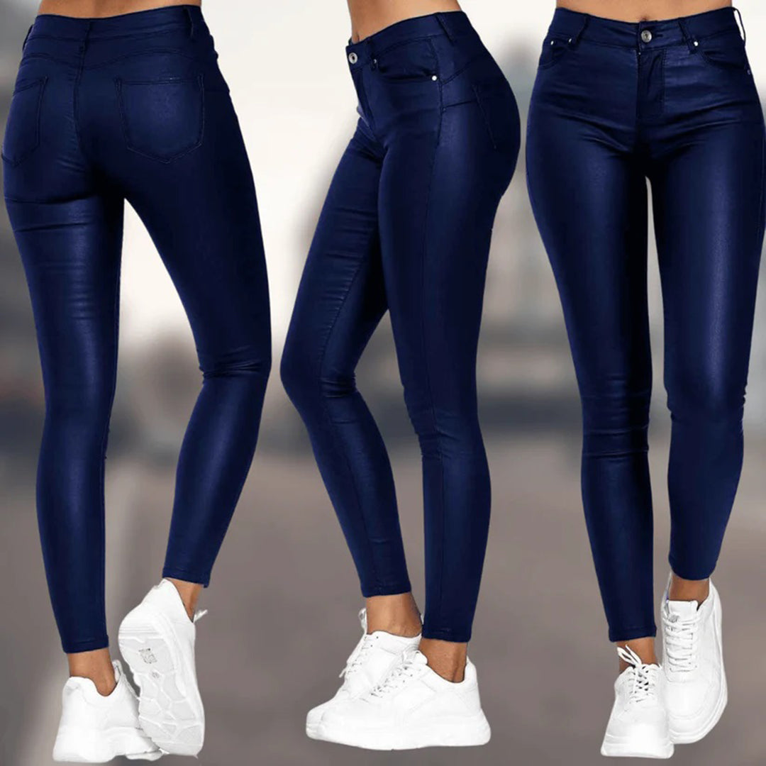 Pantalon Femme Chic Automne Ajusté 3