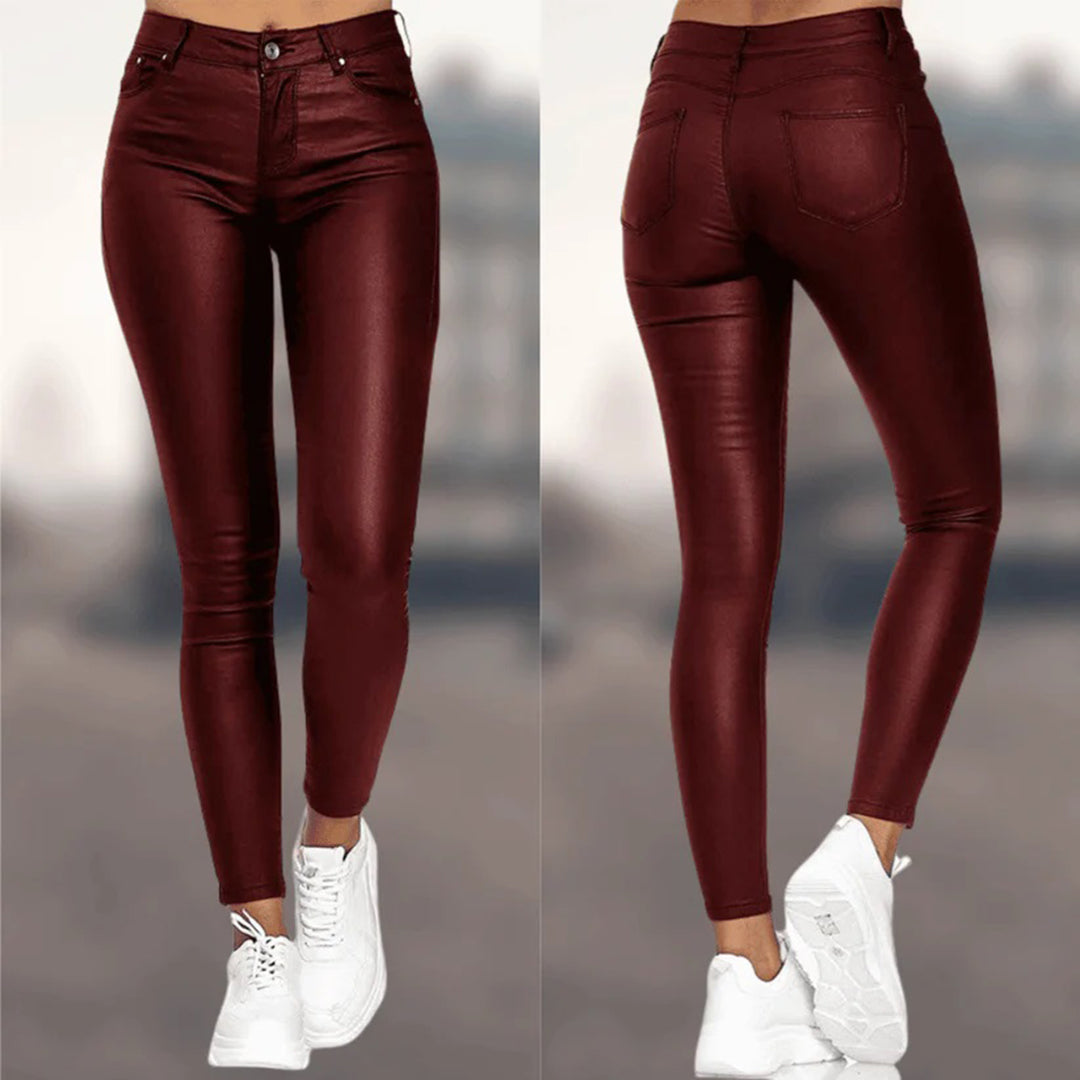 Pantalon Femme Chic Automne Ajusté 4