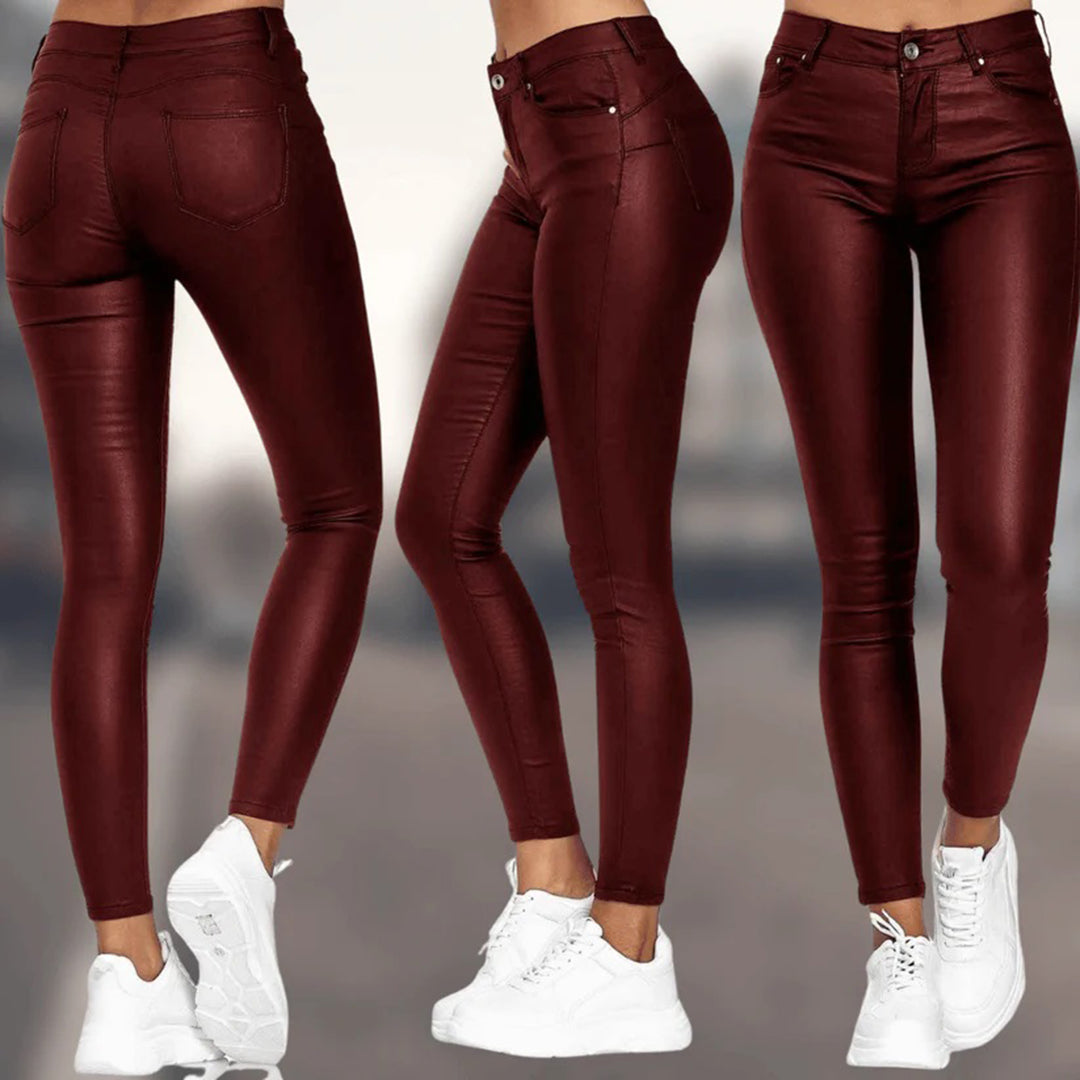 Pantalon Femme Chic Automne Ajusté 5
