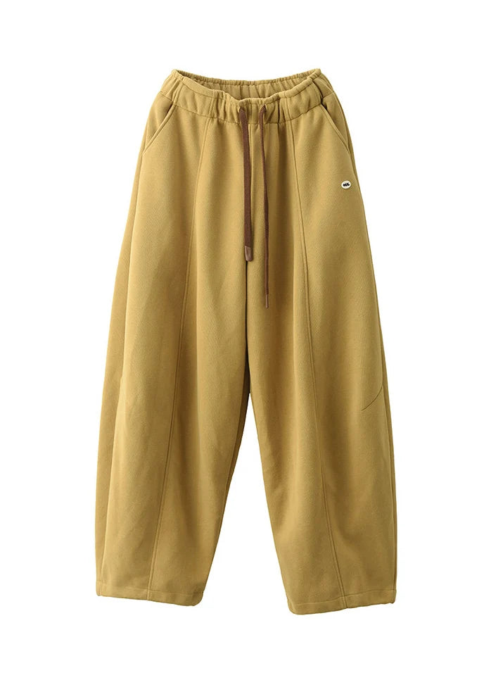 Pantalon Femme Coupe Ajustée Taille Élastique 4