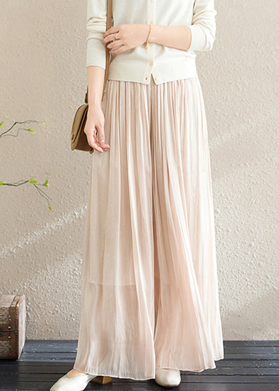 Pantalon Femme Décontracté à Jambes Larges 1