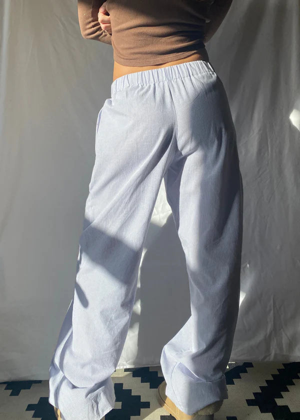 Pantalon Femme Fluide Élastique Ample Tissu Doux 7
