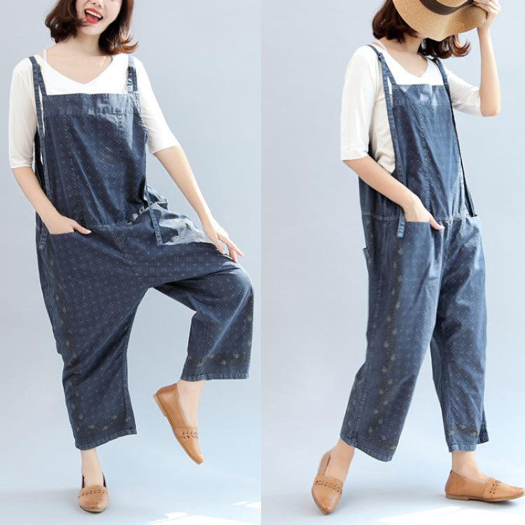 Pantalon Femme Imprimé Grande Taille Automne 1