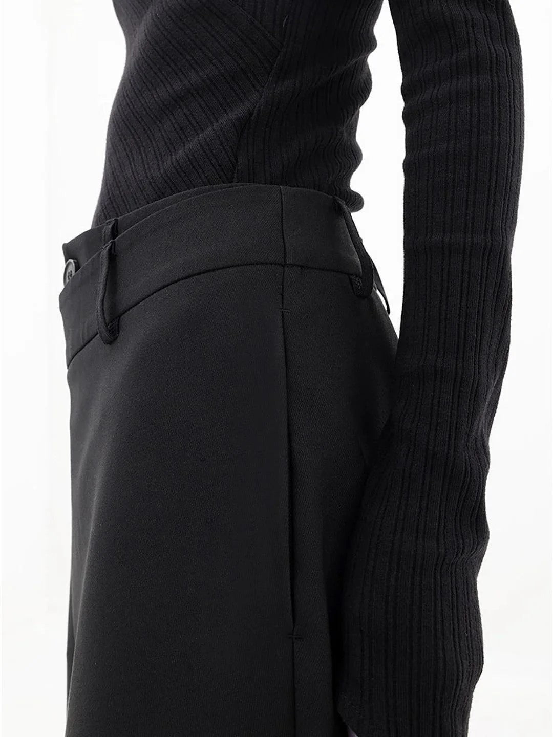 Pantalon Femme Modern Fit Tissu Confortable 8