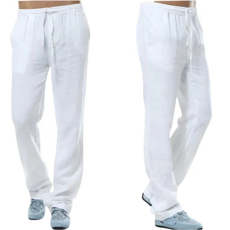 Pantalon Homme Décontracté Avec Cordon De Serrage 0
