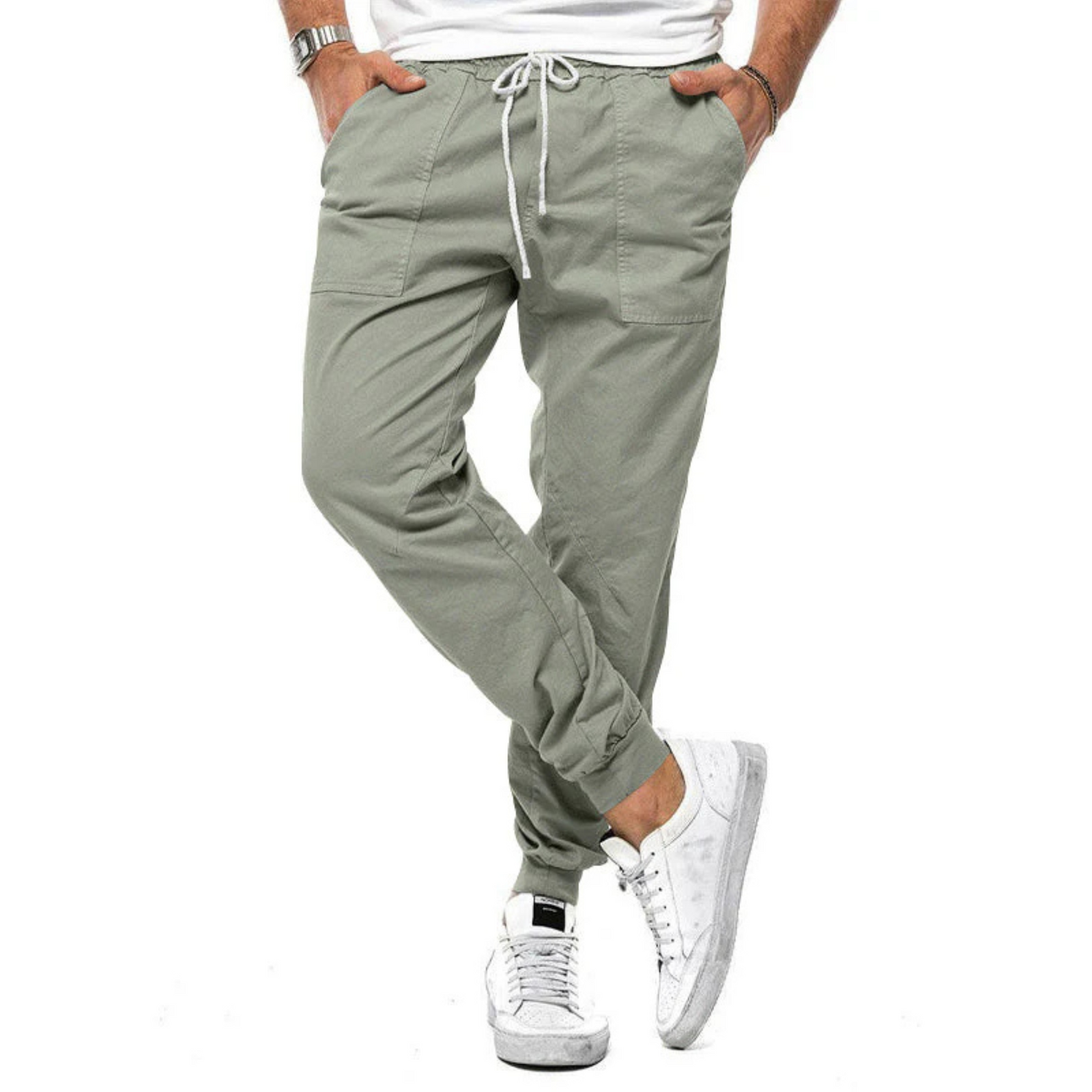 Pantalon Homme Décontracté Urbain 0
