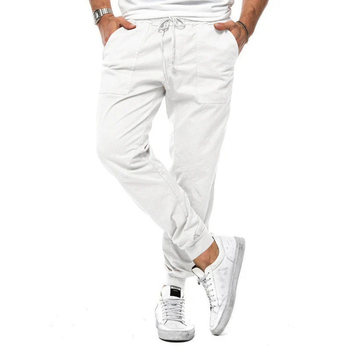 Pantalon Homme Décontracté Urbain 4