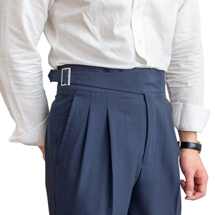 Pantalon Homme Stylé avec Boucle Moderne 0