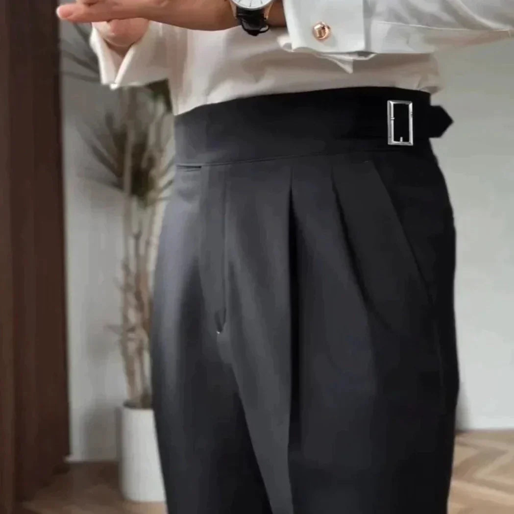 Pantalon Homme Stylé avec Boucle Moderne 10