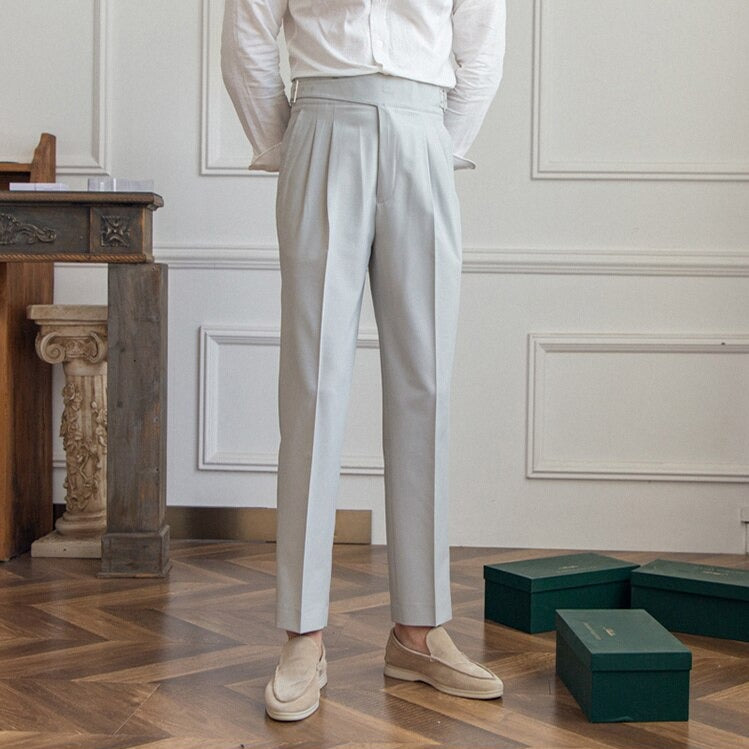 Pantalon Homme Stylé avec Boucle Moderne 1