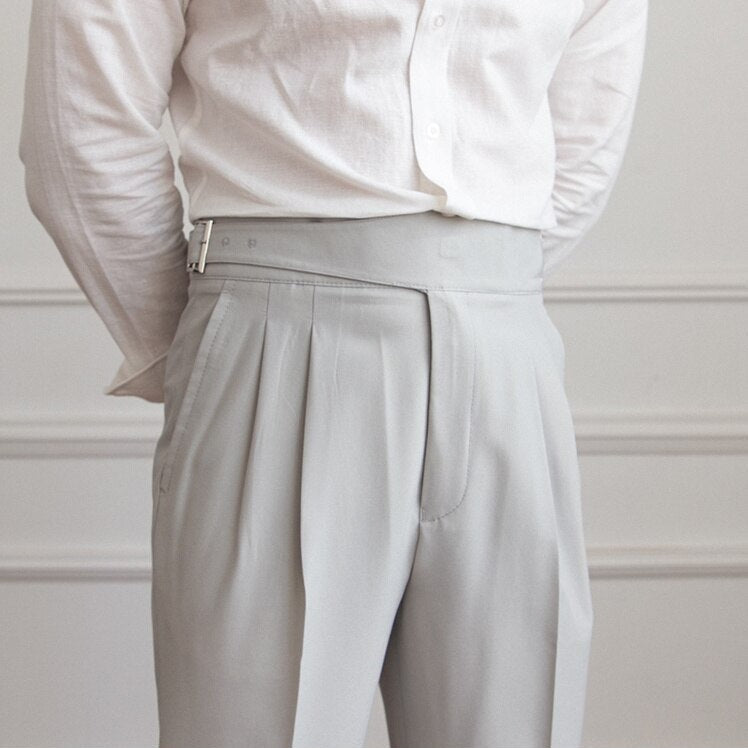Pantalon Homme Stylé avec Boucle Moderne 2