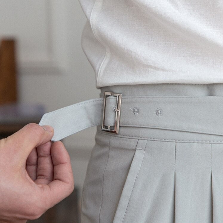 Pantalon Homme Stylé avec Boucle Moderne 4