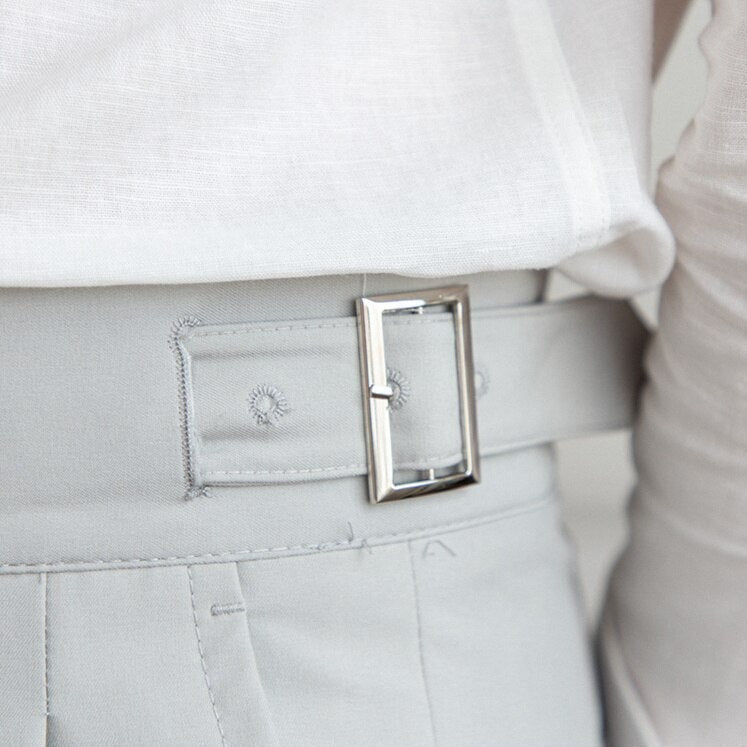 Pantalon Homme Stylé avec Boucle Moderne 5