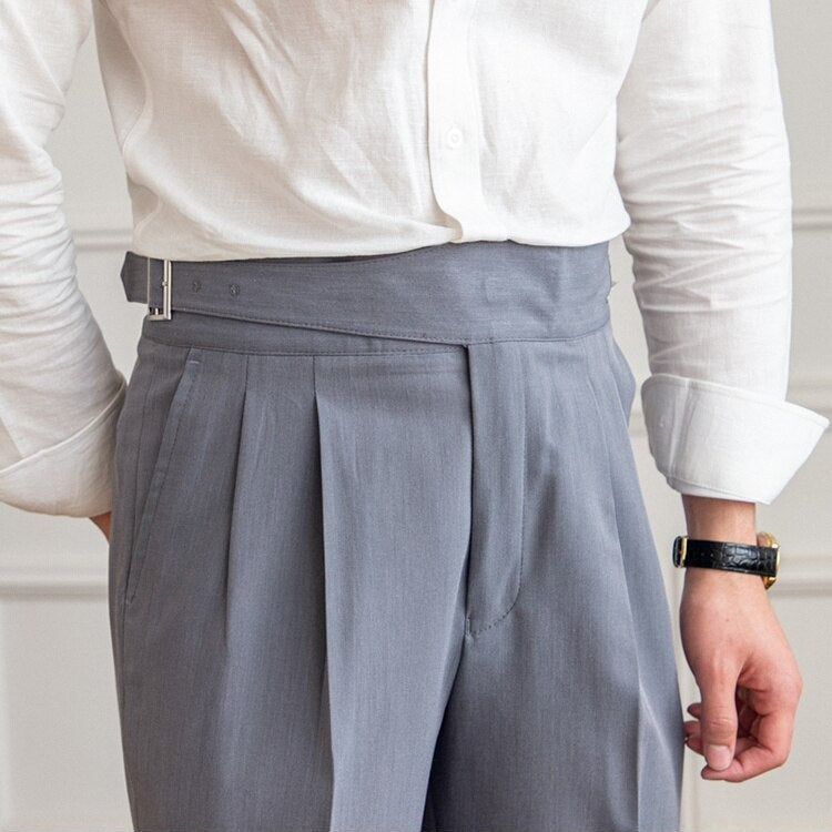 Pantalon Homme Stylé avec Boucle Moderne 9