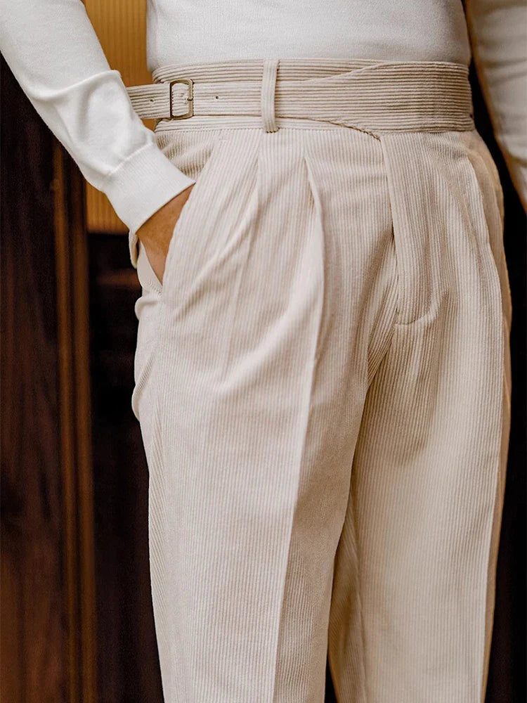 Pantalon Homme Vintage Coupe Rétro 8