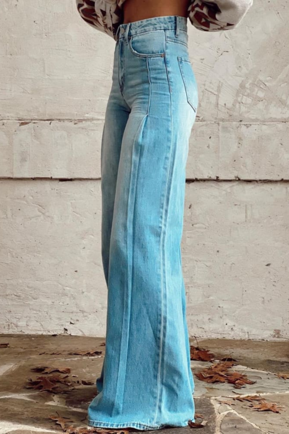 Pantalon Large Femme Décontracté 2