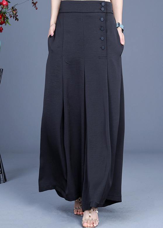 Pantalon Large à Boutons pour Femme 1
